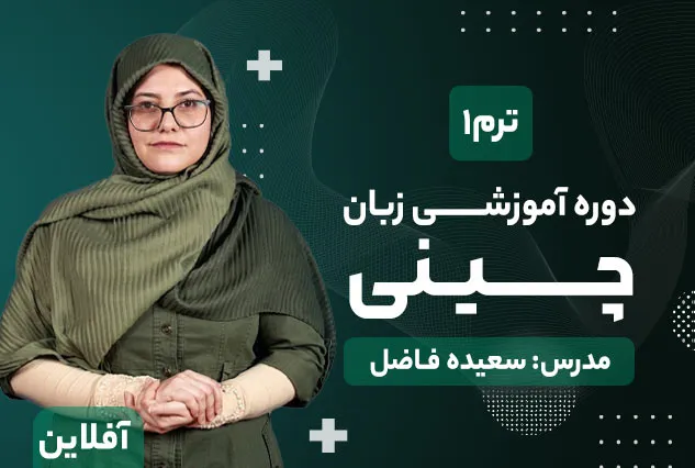 دوره آموزشی چینی ترم یک | سعیده فاضل